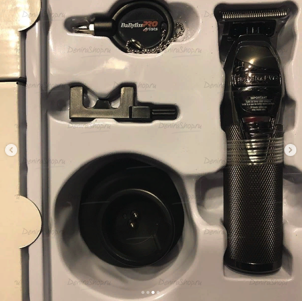 Профессиональная машинка для стрижки Babyliss Pro Skeleton Gunsteel - BAB FX7870GSE фото