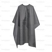 накидка парикмахерская 140х160 см тёмная фотографии в магазине Denirashop.ru