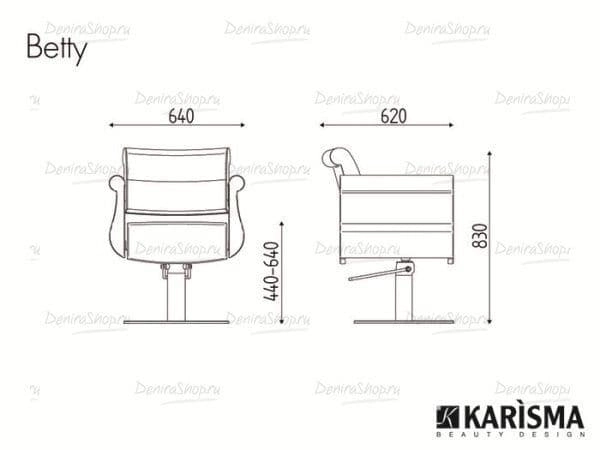 Кресло парикмахерское BETTY Karisma
