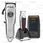Набор Машинка Для Стрижки Wahl Magic Clip Cordless Metal + Триммер без провода + Шейвер фото