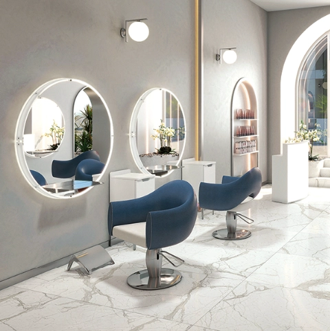 Парикмахерское зеркало OBLO LUXURY 9852
