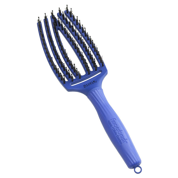 Щетка для укладки Fingerbrush Care Iconic Boar&Nylon BLUE JEANS ID1834 фото