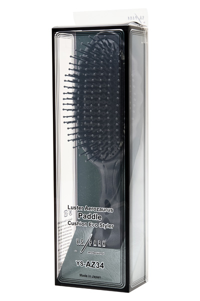 Щетка для волос Y.s.park Eco Styler Az34 black, антистатическая, черная, теплостойкая до 220 градусов, 85 г фото