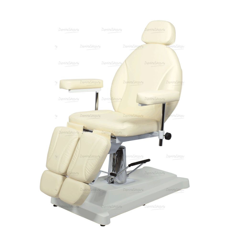 Педикюрное кресло МД-02, белый купить в Denirashop - DeniraShop