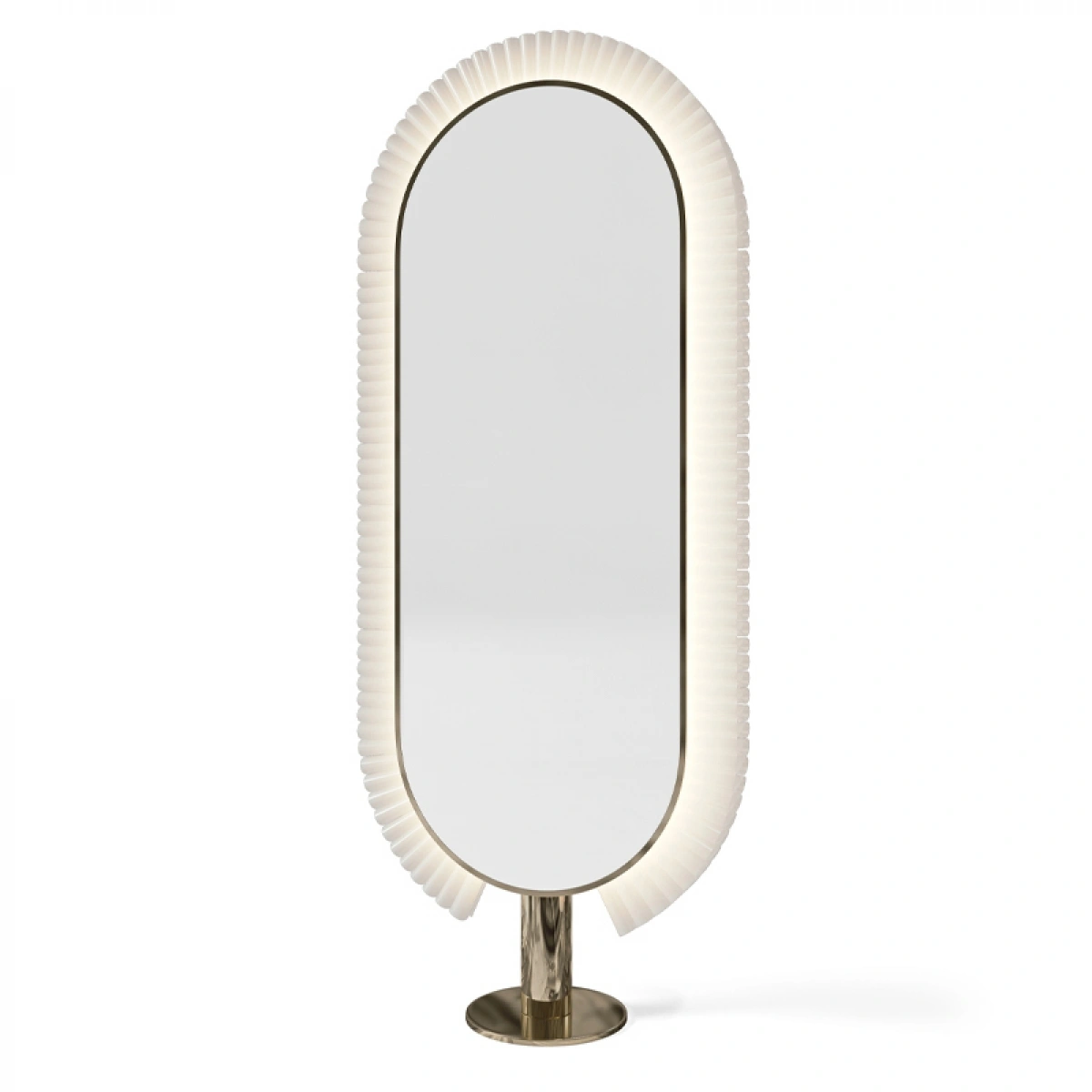 Парикмахерское зеркало KATHERINE COLLAR WITHOUT SHELF GCMW226KA