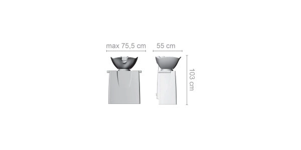 Парикмахерская мойка NOVI Ceriotti 57143