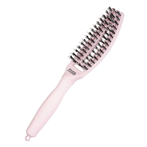 Щетка для волос Fingerbrush Care Iconic Boar&Nylon Pastel Pink S ID1685 фото