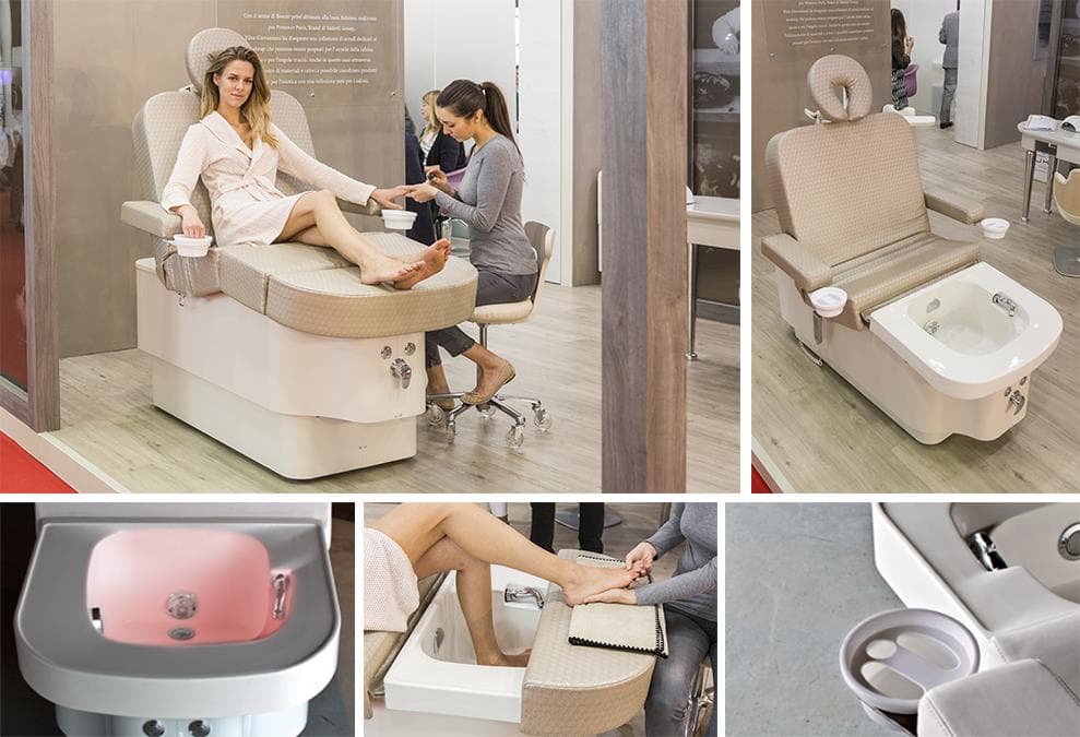 Многофункциональная кушетка с ванной для педикюра All in One TERMIC картинки  Nilo Spa Design 9021T