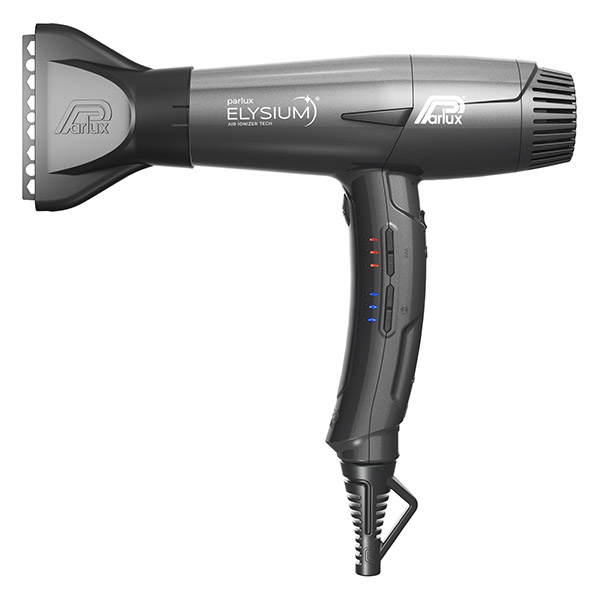 Фен Parlux Elysium Air Ionizer, 2300Вт, ионизация, 3 режима, 3 скорости, графит фото