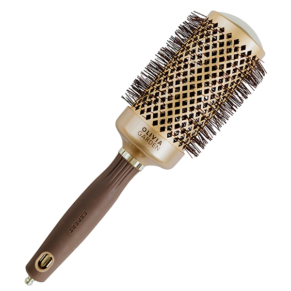 Термобрашинг EXPERT BLOWOUT SHINE Wavy Bristles Gold&Brown 55 мм фото