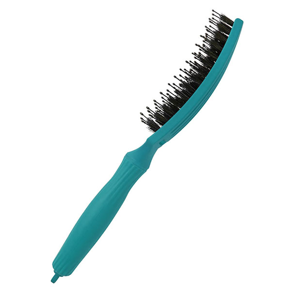 Щетка для укладки Fingerbrush Care Iconic Boar&Nylon BLUE LAGOON ID1835 фото