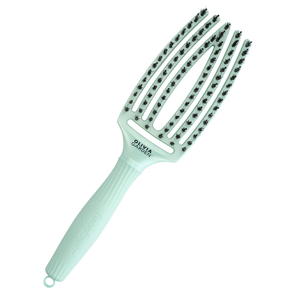 Щетка Fingerbrush Boar&Nylon Arctic Teal ID1862 фото