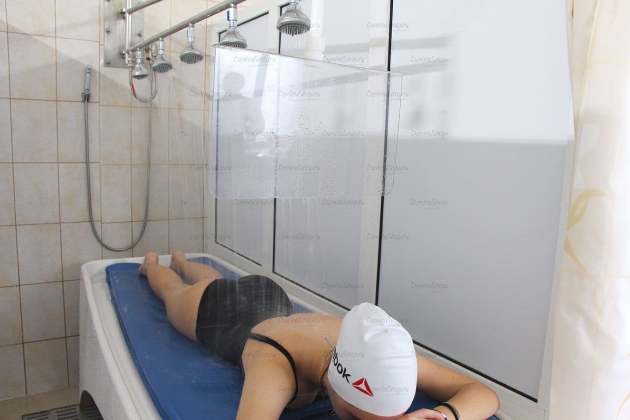 Душ Виши с кушеткой (модель 02) картинки Physiotechnica Душ виши модель 02