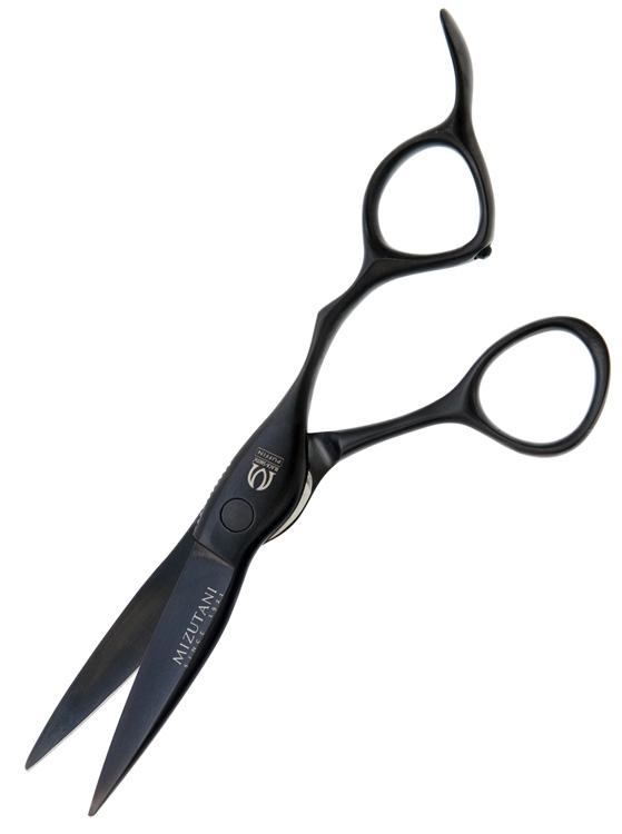 Парикмахерские ножницы FIT PUFFIN 5.5 BLACK Edition фото