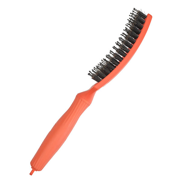 Щетка для укладки Fingerbrush Care Iconic Boar&Nylon ORANGE DREAM ID1837 фото