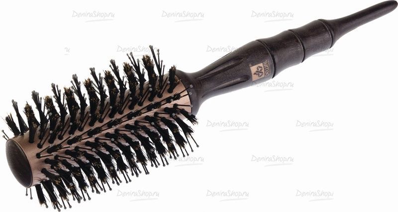 термобрашинг dewal серия"rose gold"керам.покрыт.нейлон.щетина +нат.щетина спиралевидная d28/64мм фотографии в магазине Denirashop.ru