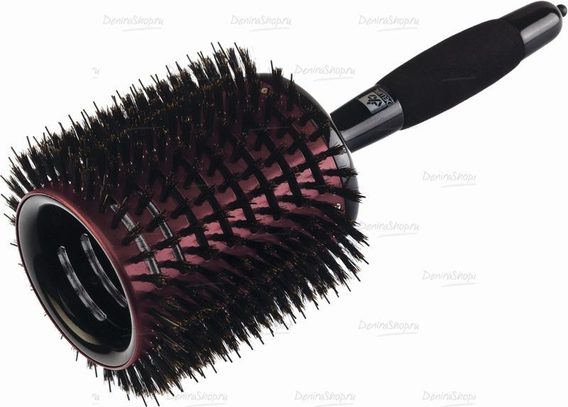 термобрашинг dewal серия"monster vent"керам.покрыт.нейлон.+нат.щет.с мягкой ручкой,с хвост.d80/120мм фотографии в магазине Denirashop.ru