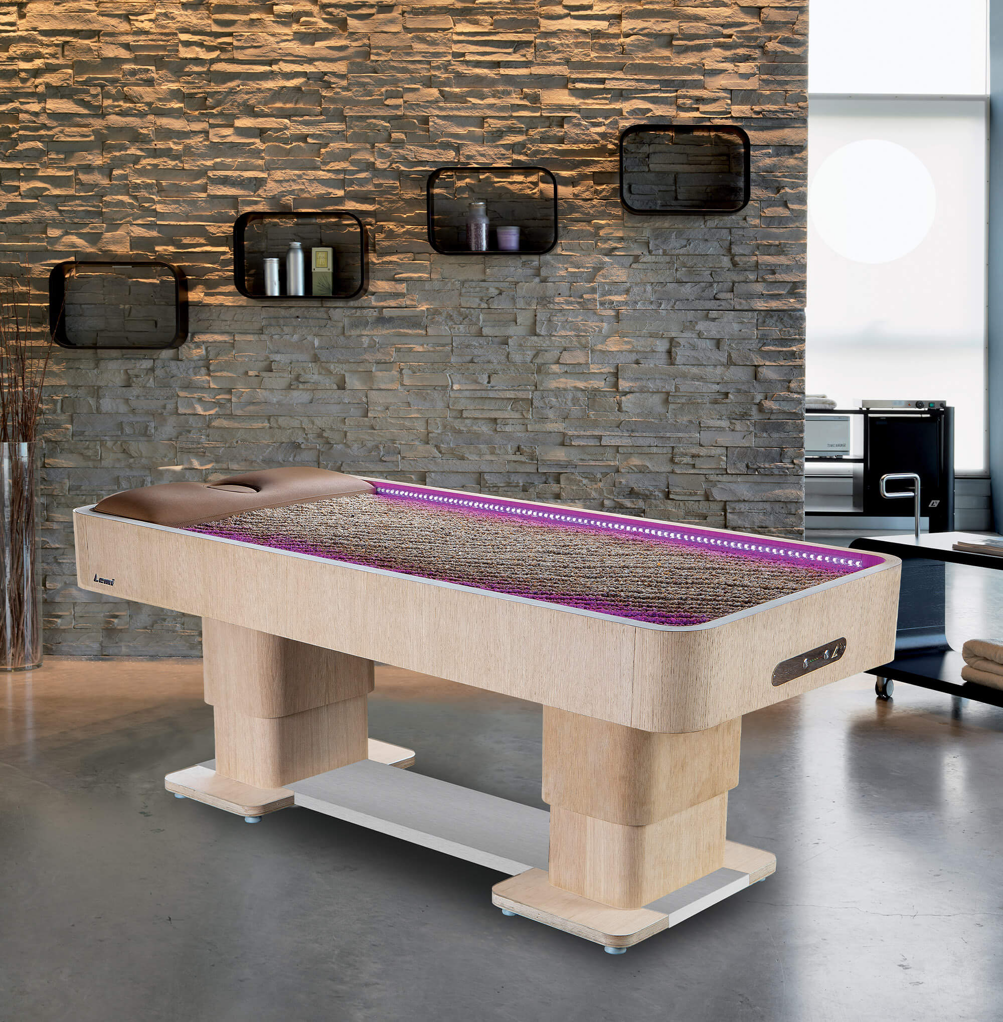Массажный стол SPA DREAM QUARTZ PACK  картинки Lemi 853 RN