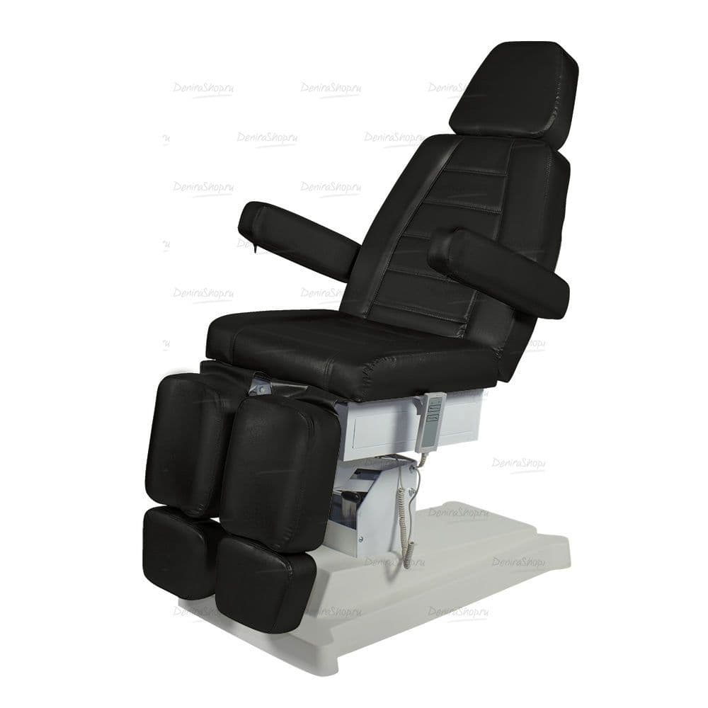 Педикюрное кресло СИРИУС-09 Черный купить в Denirashop - DeniraShop