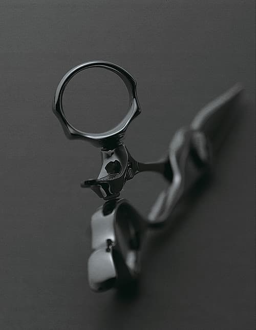 Ножницы для стрижки Mizutani Sword Swivel D-19 5.7, с поворотным кольцом, японская сталь фото