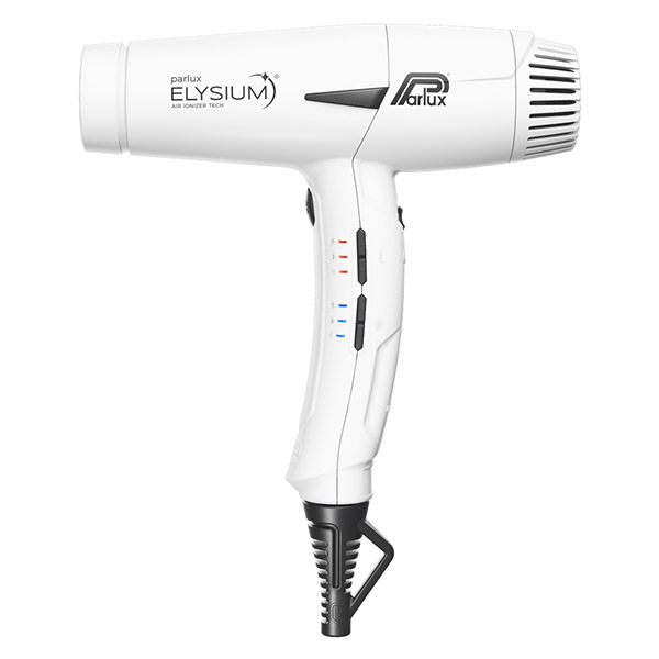 Фен Parlux Elysium Air Ionizer, 2300Вт, ионизация, 3 режима, 3 скорости, белый фото