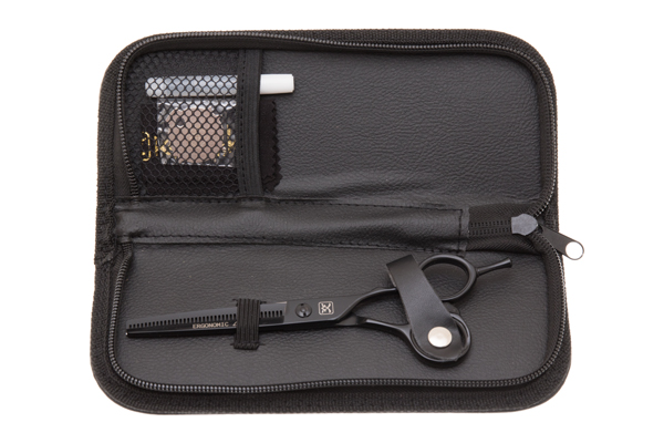 Ножницы филировочные Katachi Black Ergonomic 6.0" (40 зубцов) фото