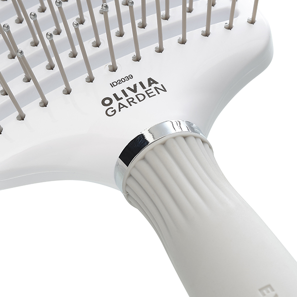 Щётка EXPERT CARE VENT Nylon Bristles White&Grey L фото