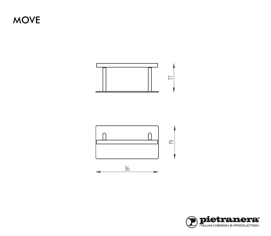 Подставка под ноги MOVE BLACK