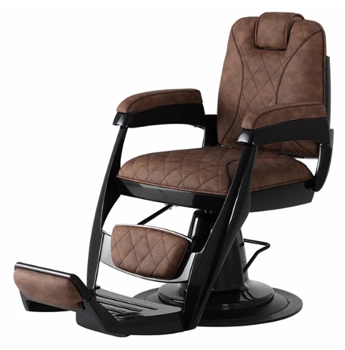 Парикмахерское кресло JUPITER 389 BLACK CARBON Ceriotti