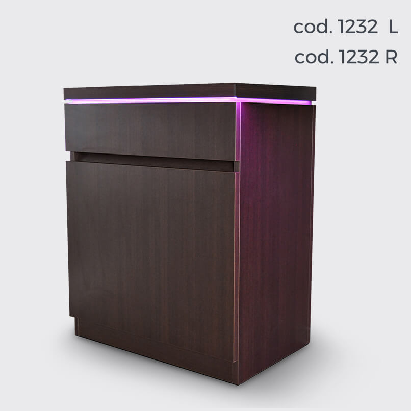 Тумба T-MODULAR FURNITURE WITH DRAWERS 1232 L  картинки Lemi 1231 T004