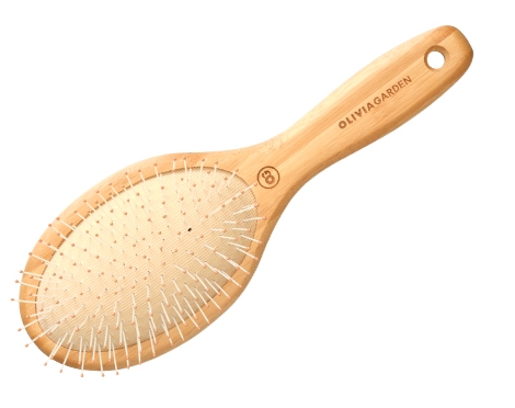 Щетка массажная нейлон Bamboo Touch M фото