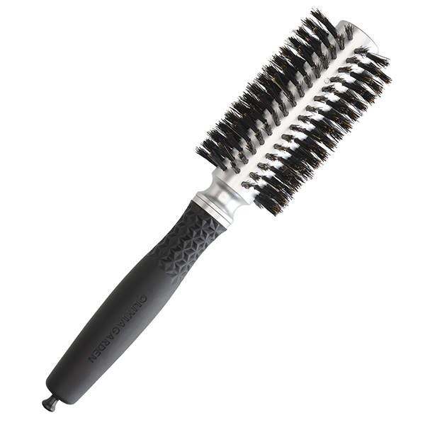 Брашинг ESSENTIAL BLOWOUT SOFT Boar Bristles Silver 25 мм фото
