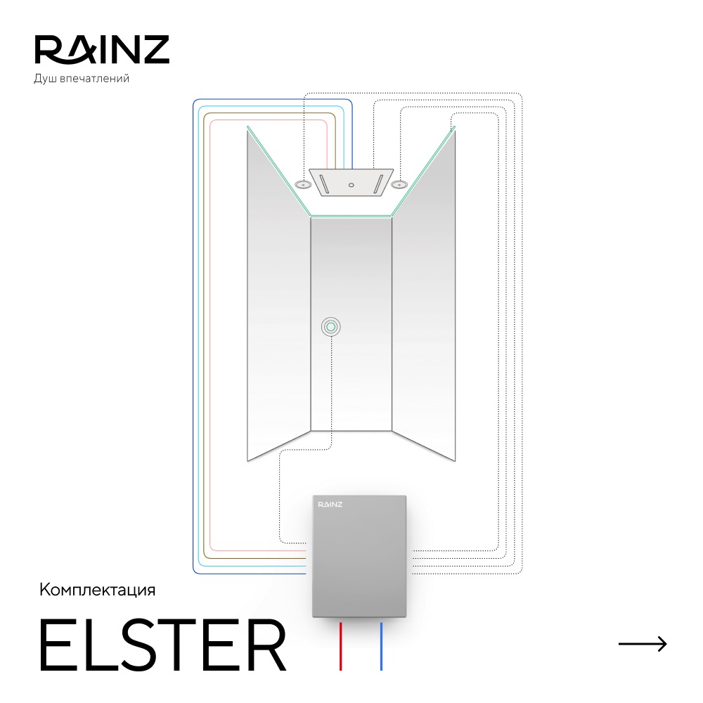 Душ впечатлений ELSTER картинки Rainz ELSTER