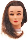 тренировочный макет student с натуральными волосами 35/40см фотографии в магазине Denirashop.ru