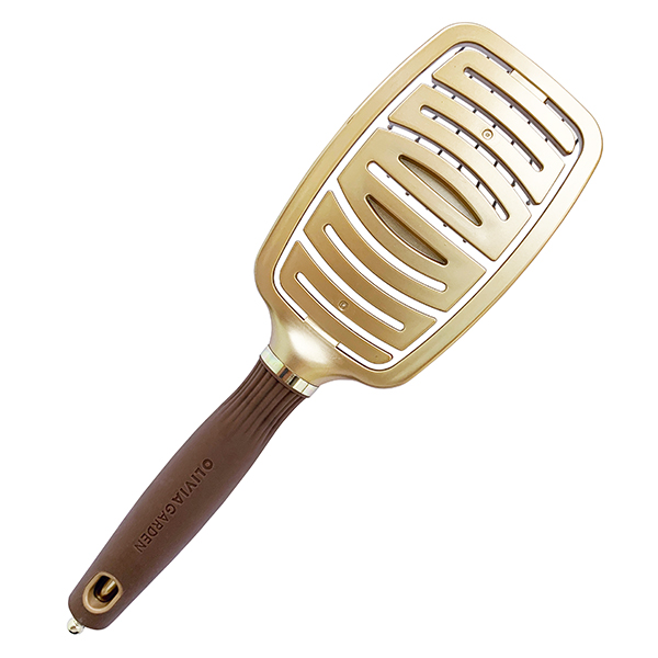 Щетка EXPERT CARE FLEX Nylon Bristles Gold&Brown фото