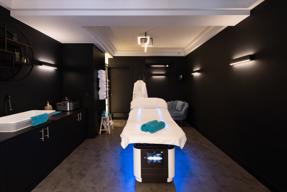SPA-кушетка Gharieni MLW Amphibia Welnamis картинки Gharieni MLW Amphibia Welnamis