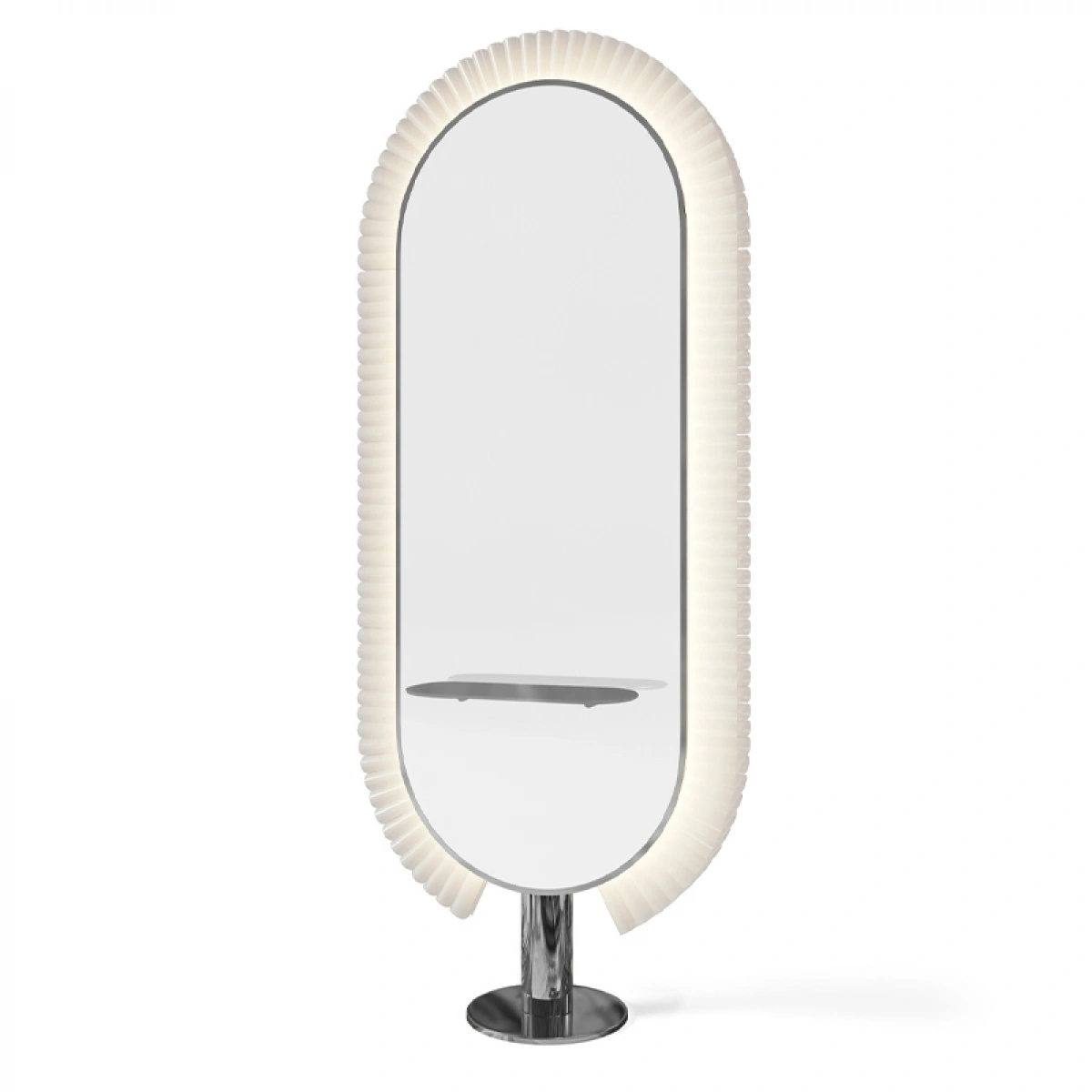 Парикмахерское зеркало KATHERINE COLLAR WITH SHELF GCMW231KA