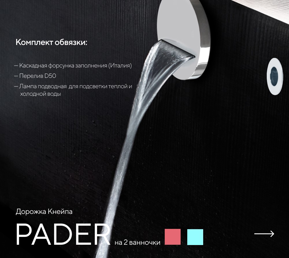 Дорожка Кнейпа RAINZ PADER картинки Rainz RAINZ PADER