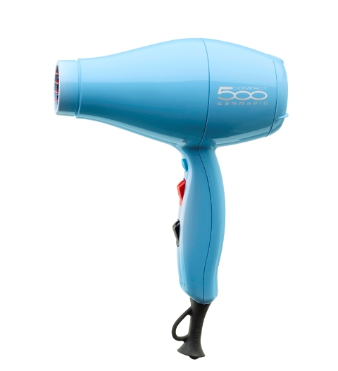 Профессиональный фен 500 Compact 2000Вт голубой фото