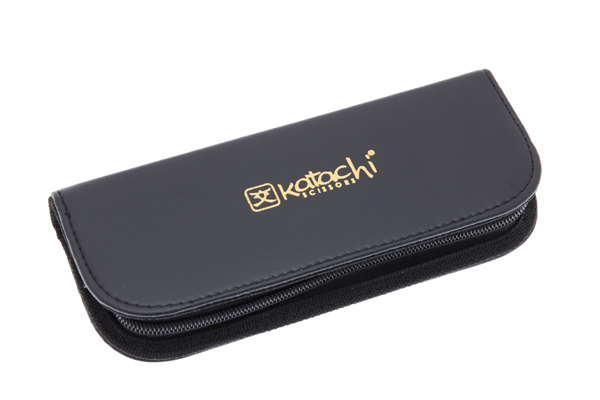 Ножницы филировочные Katachi Black Ergonomic 6.0" (40 зубцов) фото