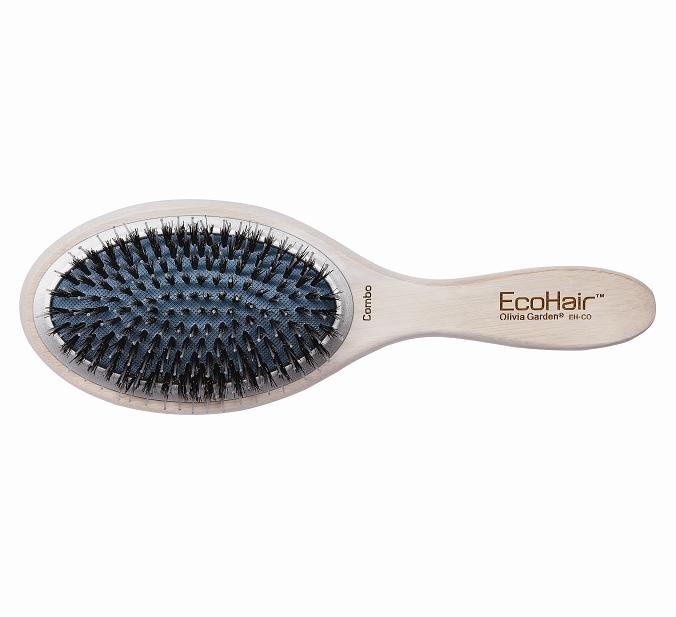 Щетка из бамбука с комбинированной щетиной Combo EcoHair фото