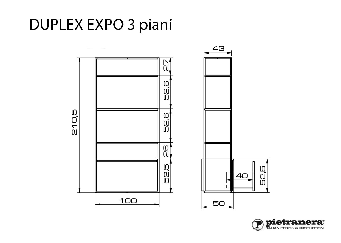 Витрина DUPLEX EXPO 868.3 фото и картинка купить в Москве