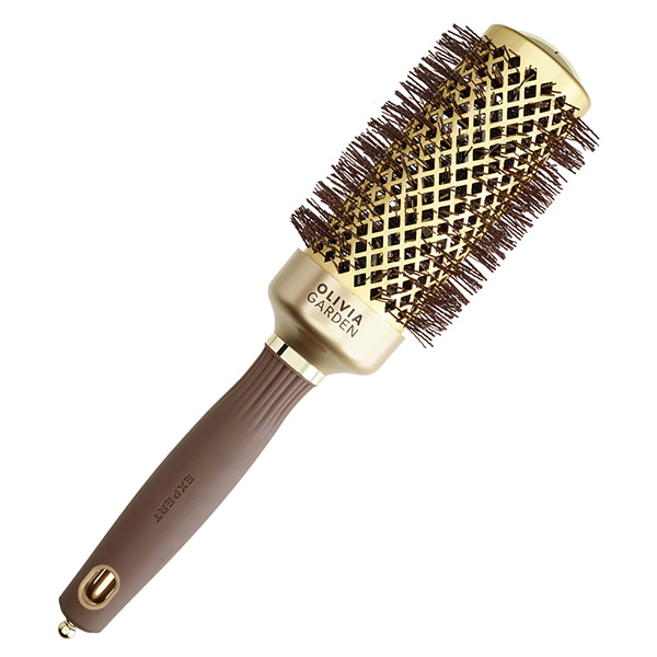Термобрашинг для волос EXPERT BLOWOUT SHINE Wavy Bristles Gold&Brown 45 мм фото