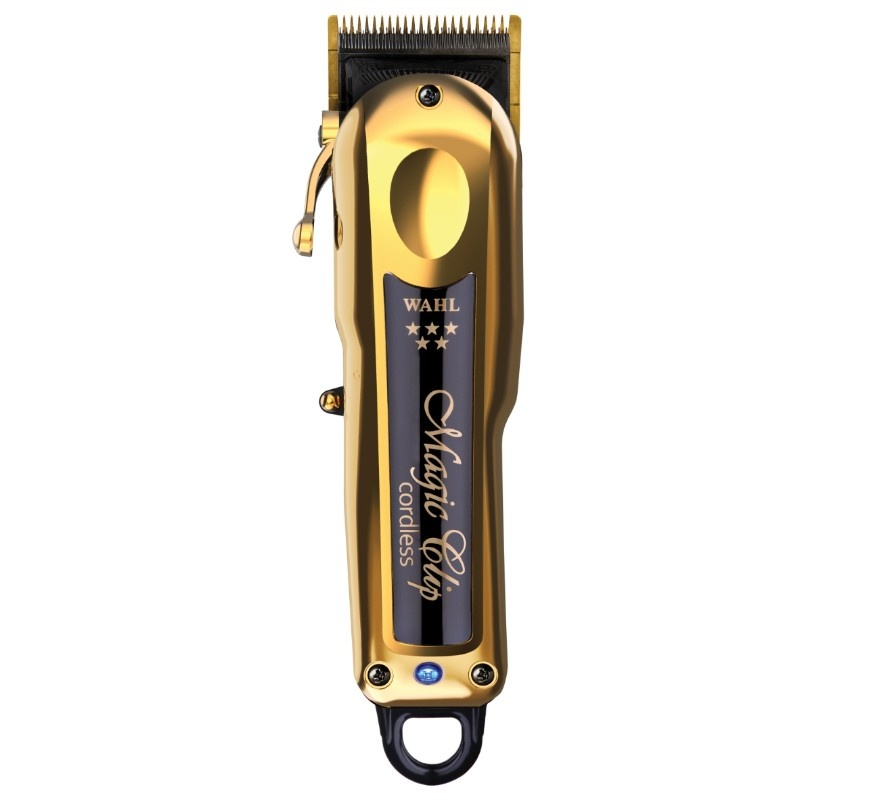 Машинка для стрижки Wahl 8148-716 Magic Clip Cordless 5* золотая фото