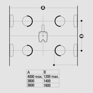 Мойка парикмахерская транформер SWING PLUS Jobst 1000G08