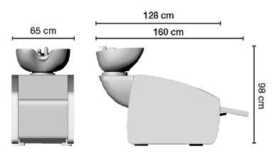 Парикмахерская мойка TICINO Ceriotti 57204