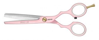 парикмахерские ножницы ergo 28 pink филировочные 5.5" jaguar 83855-1 в магазине Denirashop.ru