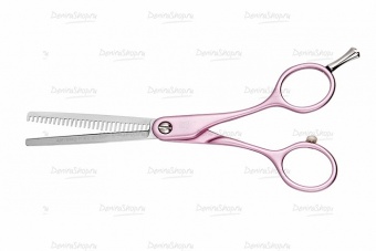 Ножницы парикмахерские филировочные Symmetric Pink T46755 купить в Москве 