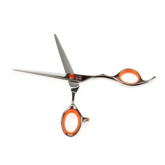 Парикмахерские ножницы TAYO ORANGE прямые эргономичные 6"