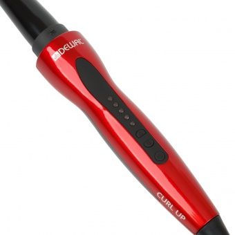 плойка для волос dewal pro curl up, конусная, титан+турмалин, с терморег., 13-25мм, 65 вт в магазине Denirashop.ru